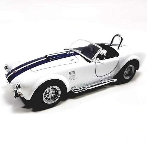 KINSMART 1965 Shelby Cobra 427 S/C Die-Cast Model Car 1:32 – Classic Sports Car
