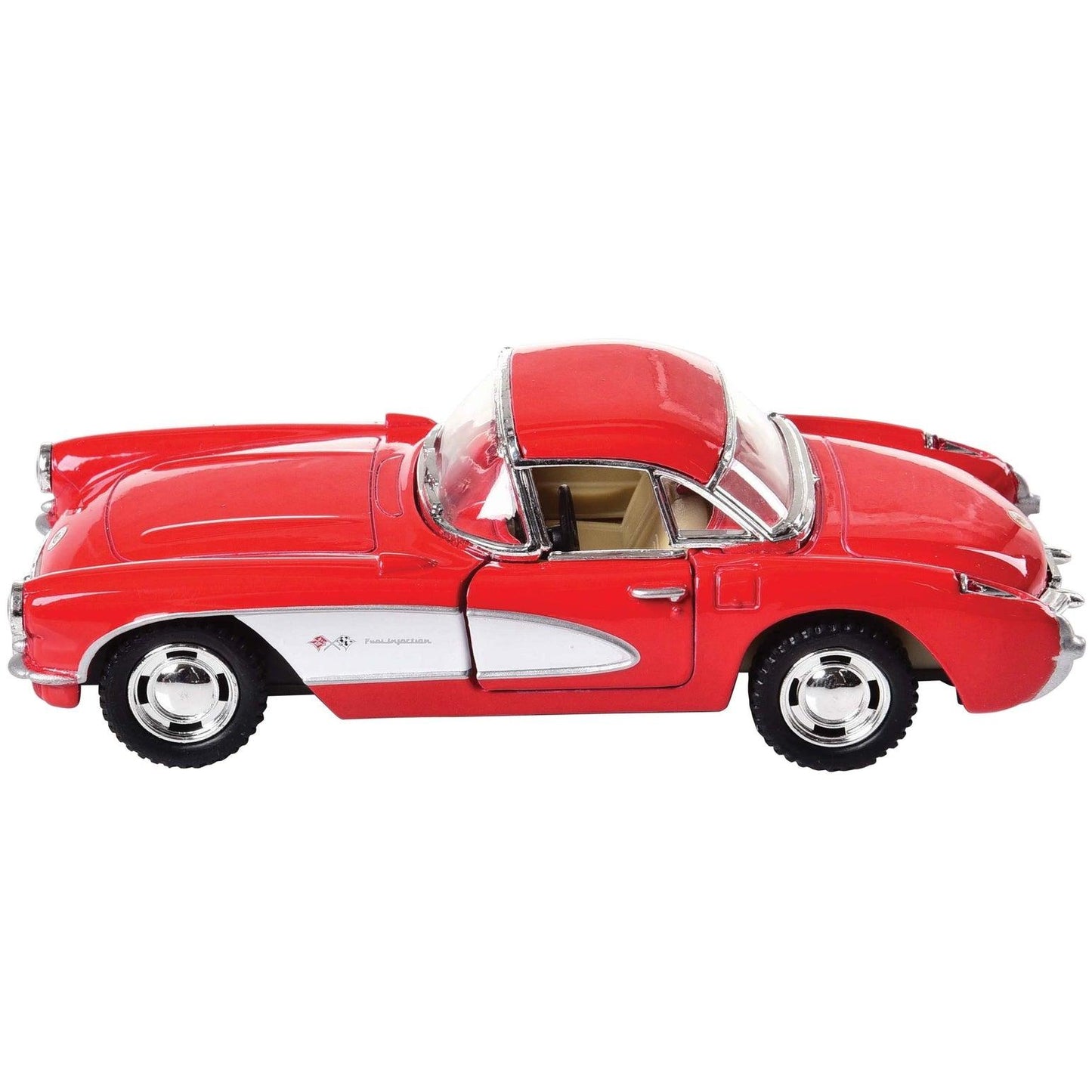 KiNSMART 1957 Chevrolet Corvette 1:34 Scale Die-Cast Model Car