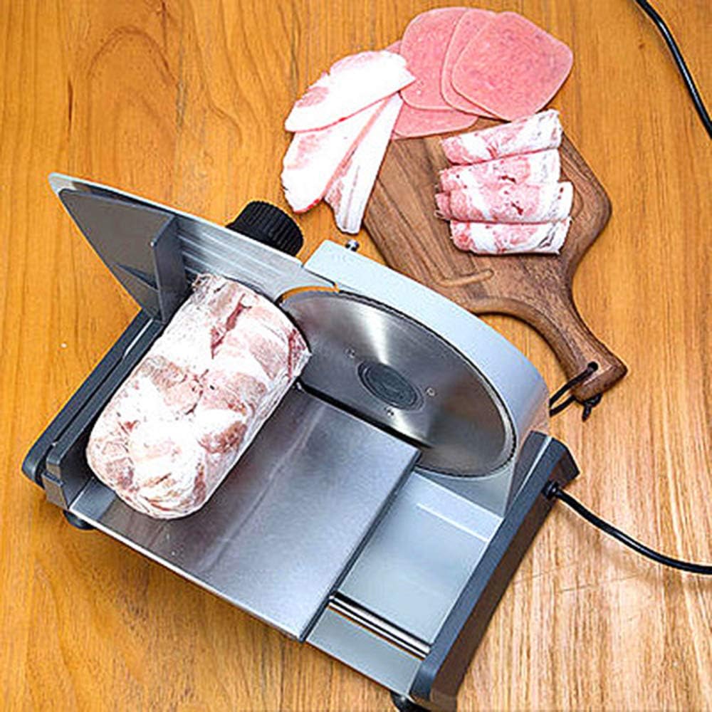 Electric Meat & Bread Slicer – Adjustable Food Cutting Machine for Home Kitchen