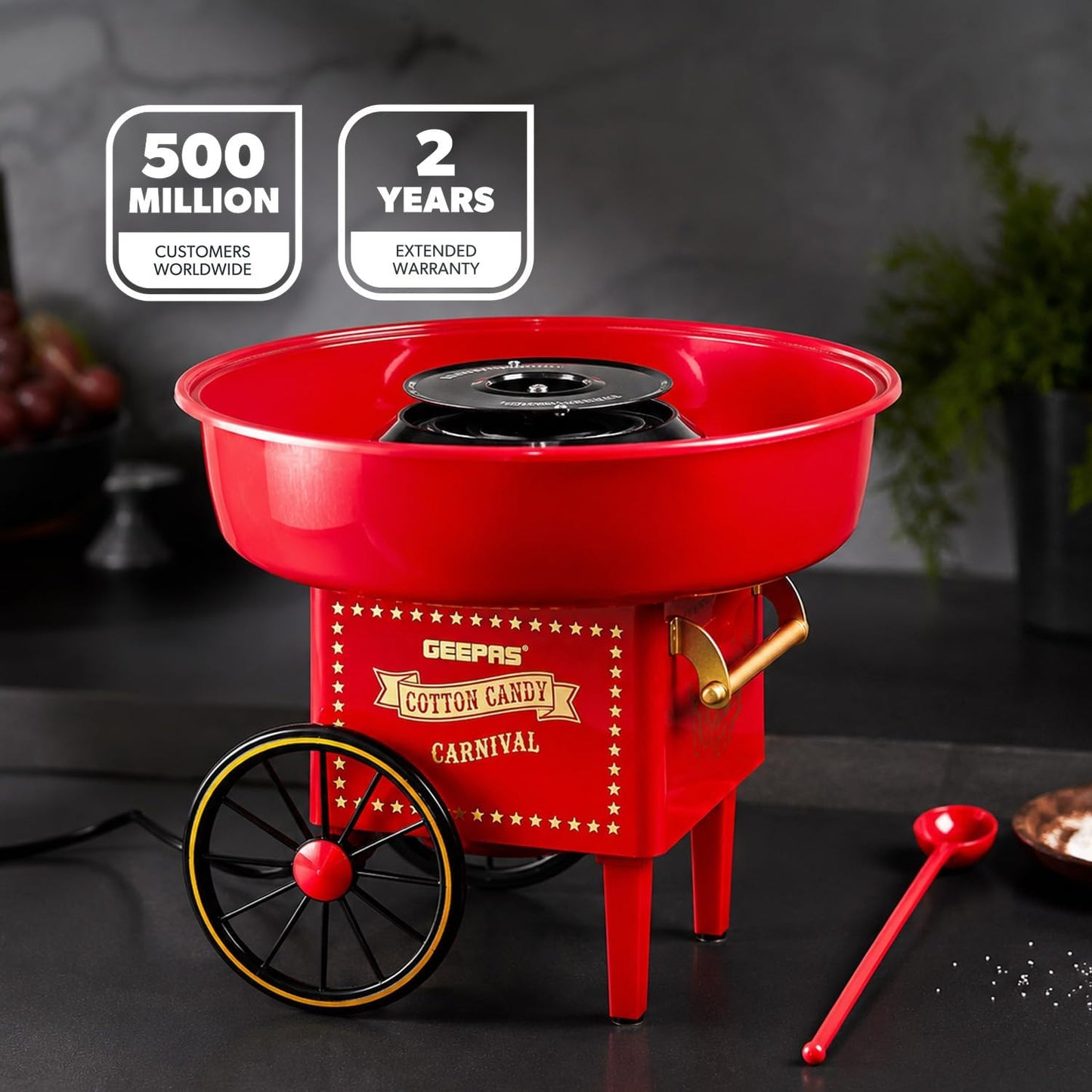 Cotton Candy Maker Machine – Home Cotton Candy & Sugar Floss Maker