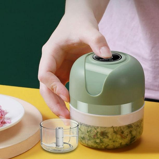 Green Mini Electric Food Chopper