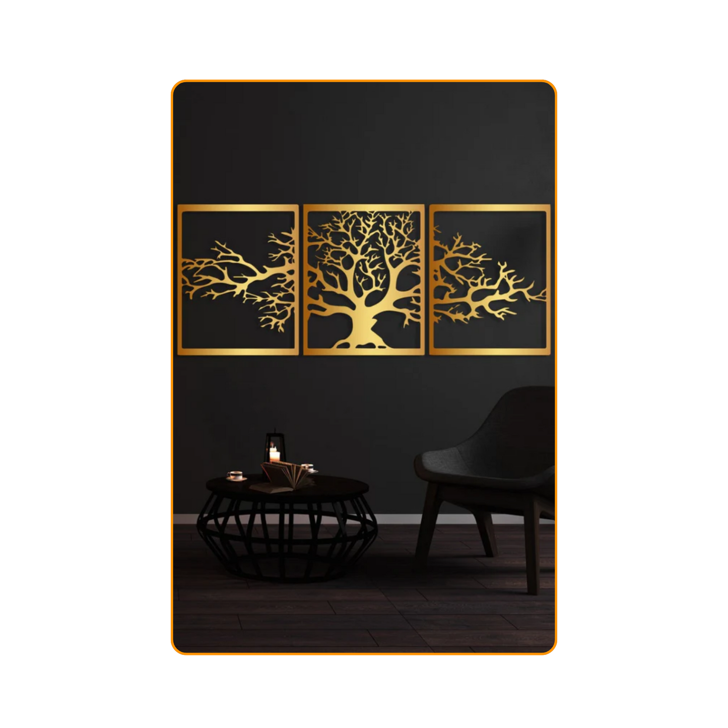 Nature & Faith Collection: Ayatul Kursi, 3-Piece Life Tree, and Mashallah Bundle