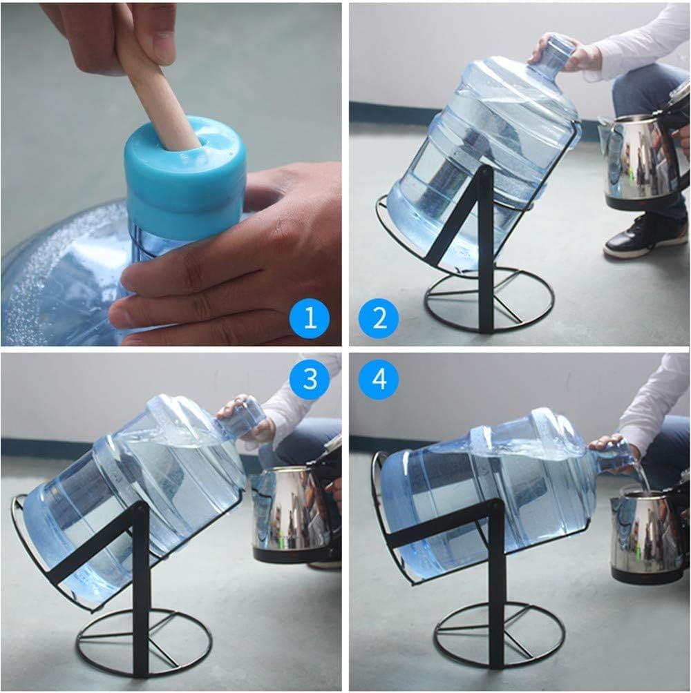 3–5 Gallon Inverted Water Jug Stand with Rotating Base
