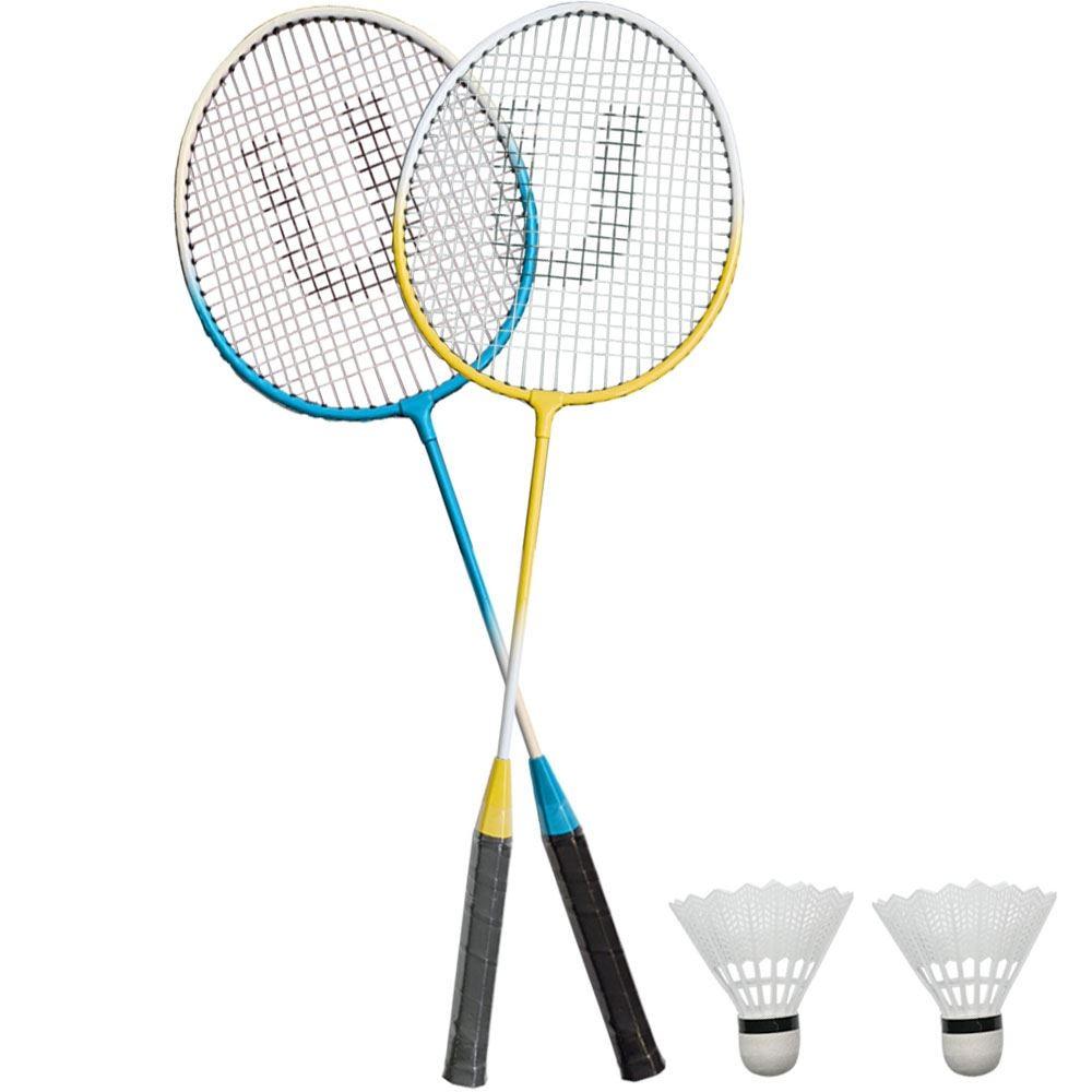 Kids Badminton Set with 2 Rackets & Shuttlecocks – Outdoor Sports Game for Children