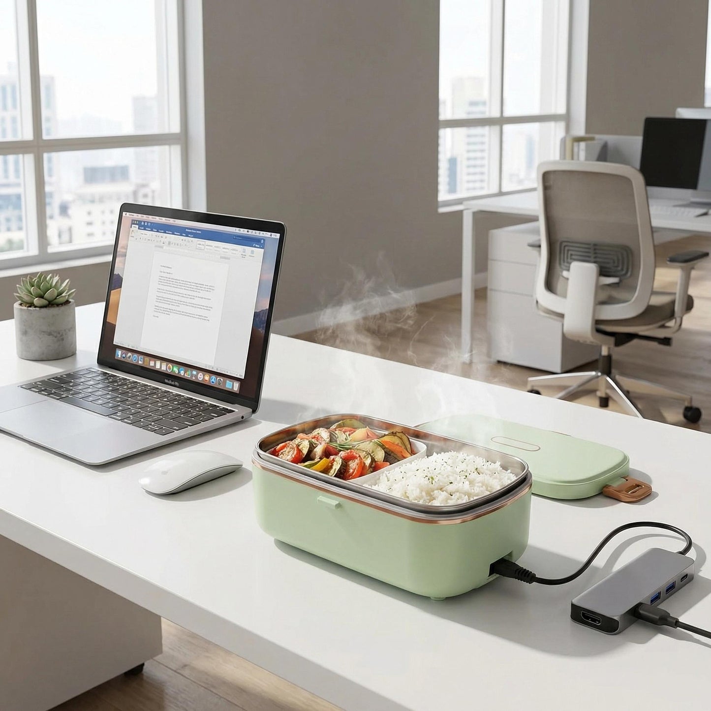 Portable Electric Heating Lunch Box – Food Warmer & Portable Meal Heater