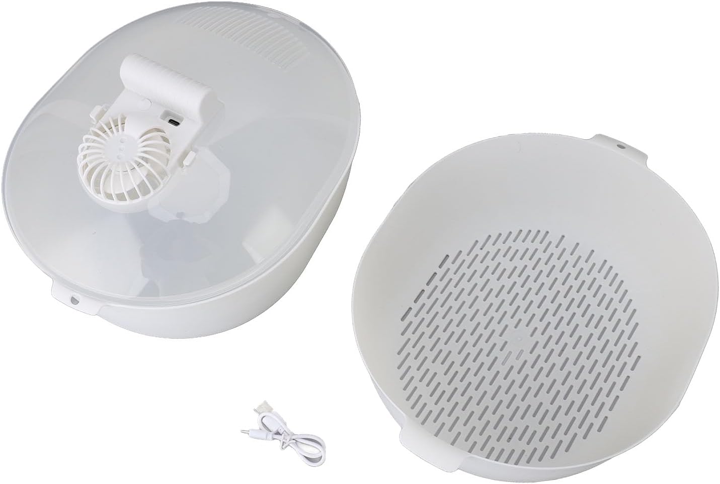 Quick Thaw Machine, USB Charging Rapid Defrosting Tray with Drain Design for Kitchen Meat Steak Poultry Beef Pork Vegetables