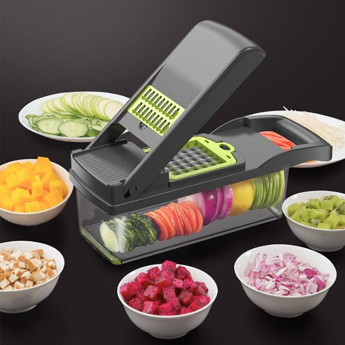 14-in-1 Multifunction Vegetable Slicer & Chopper