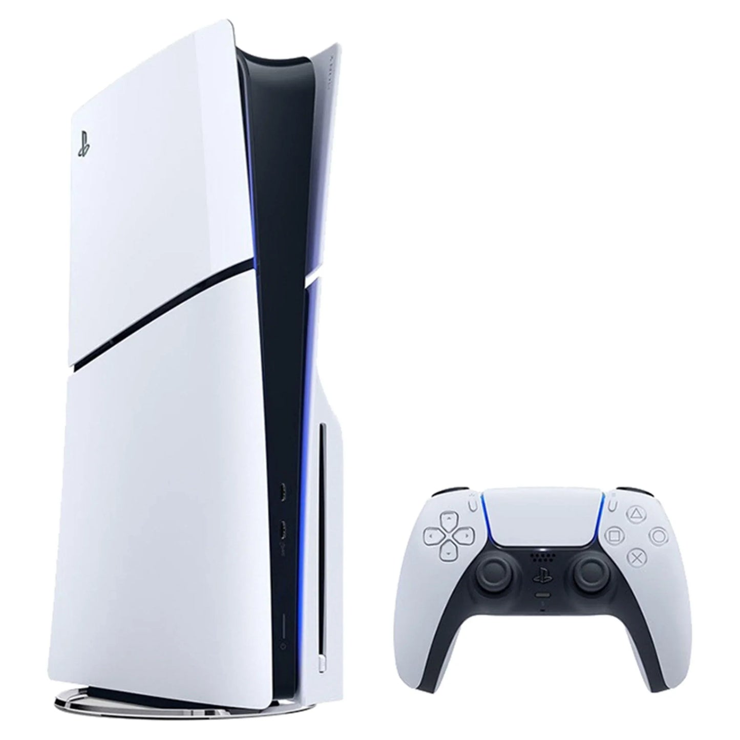 Sony PlayStation 5 Slim Disc Edition Console, 1TB, Wireless Controller