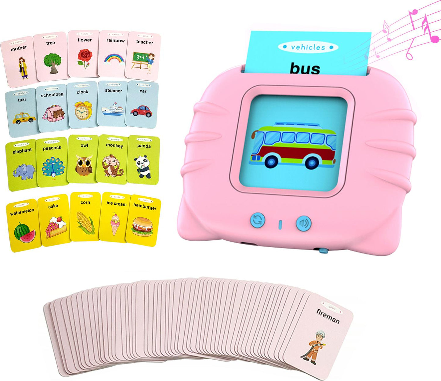 Kids Educational Talking Flash Card Machine