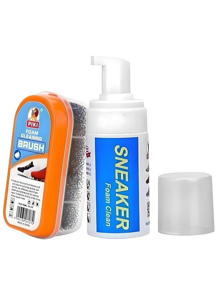 Sneaker Foam Cleaner Kit with Cleaning Brush