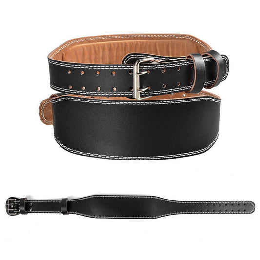 Weight Lifting Belt Powerlifting Belt Leather Gym Workout Waistband Adjustable Buckle for Adult Power Exercise Adult Gym Waist Belt