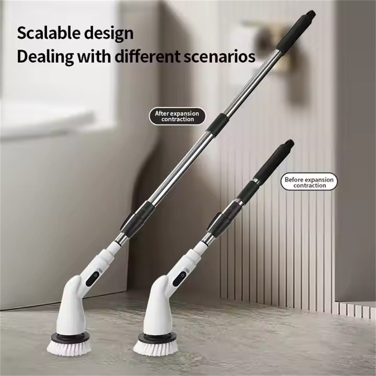 Cordless Electric Spin Scrubber Cleaner