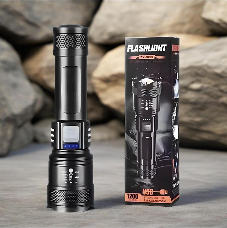 P120 High-Power Rechargeable LED Flashlight
