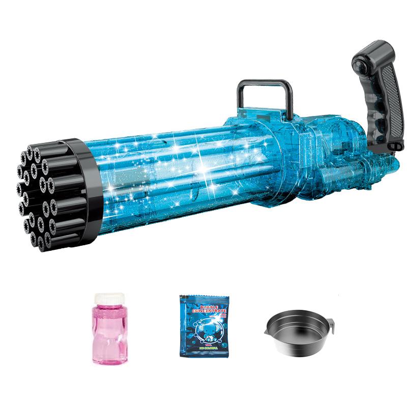 Gatling Gun 21 Hole Automatic Bubble Blaster