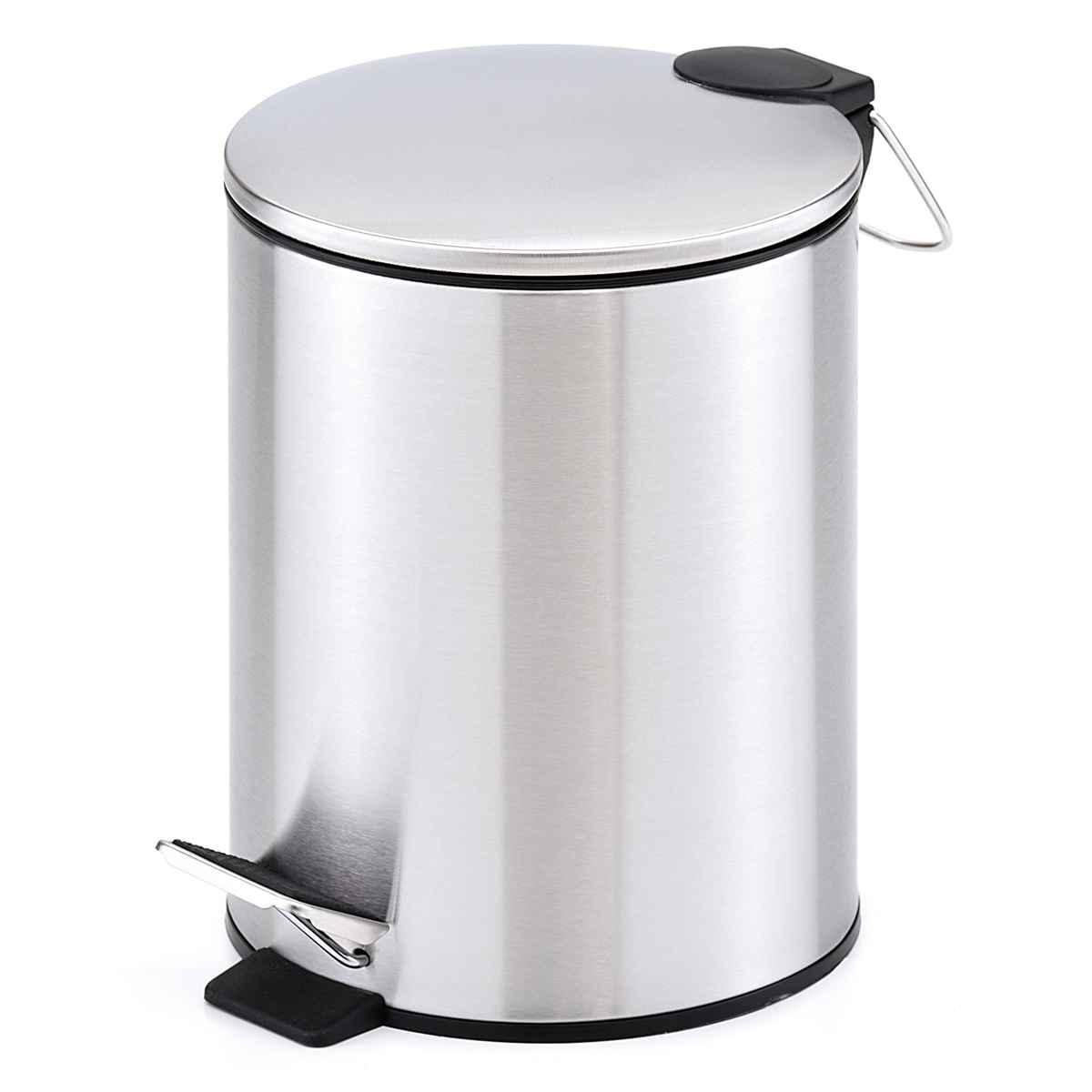 5L Stainless Steel Pedal Dustbin