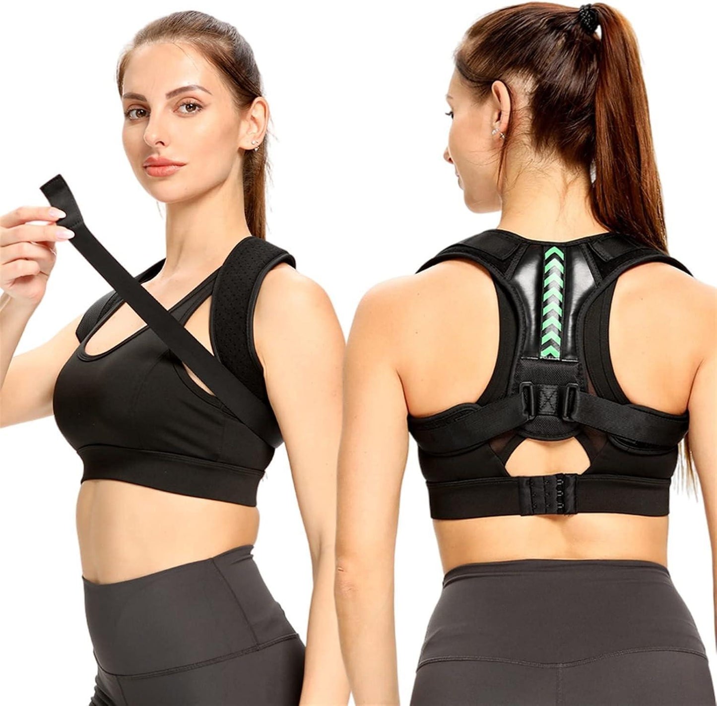 Adjustable Posture Corrector Belt – Back & Shoulder Support Brace