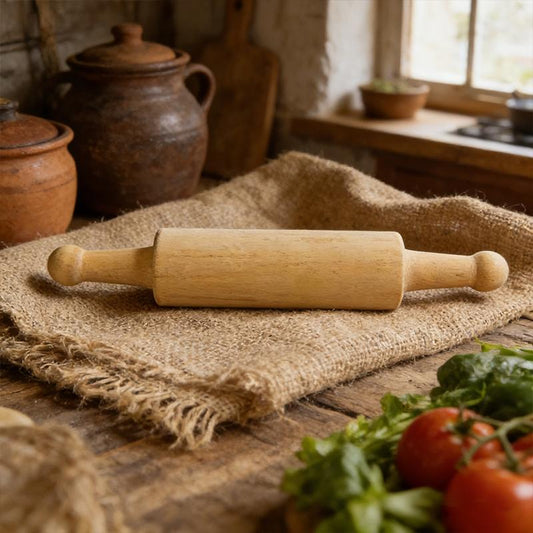 Wooden Rolling Pin for Baking & Dough