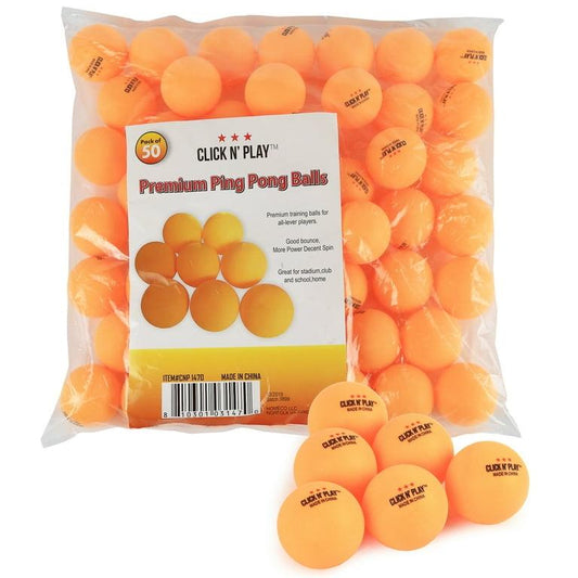 Orange Table Tennis & Ping Pong Balls