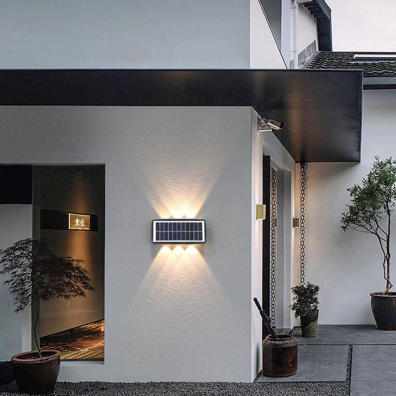 Solar Powered LED Wall Light