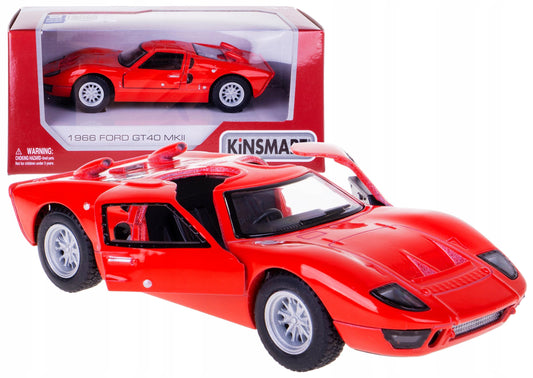 KINSMART 1966 Ford GT40 MKII Heritage Edition 1:32 Scale Die-Cast Model