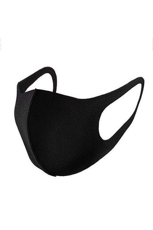 Black Reusable 3D Face Mask