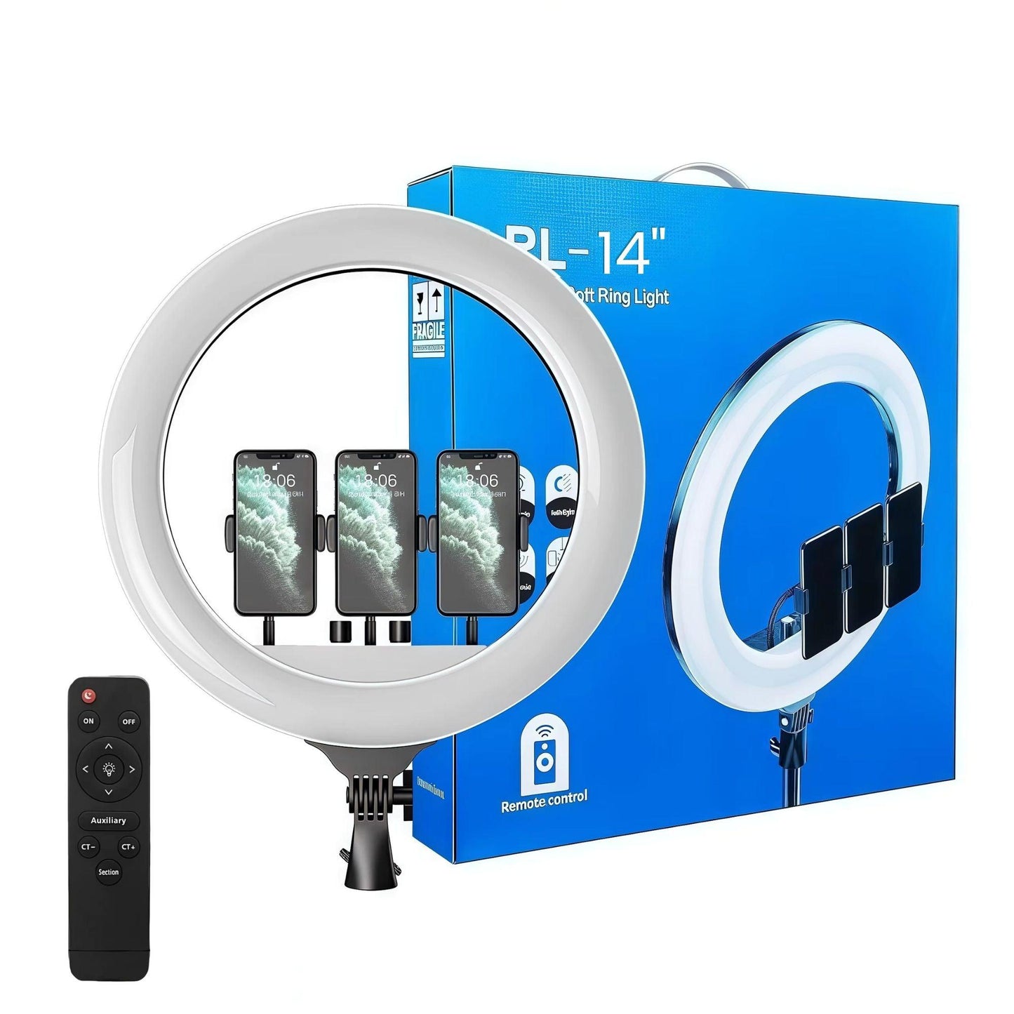 RL-14 14-Inch LED Ring Light with Remote