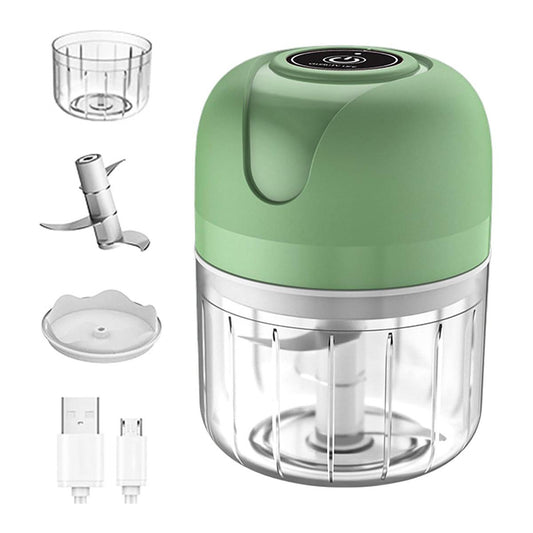 Green Mini Electric Food Chopper