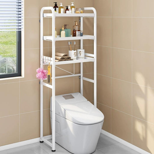 3-Tier Over-the-Toilet Storage Rack – Bathroom Organizer & Space-Saving Shelf
