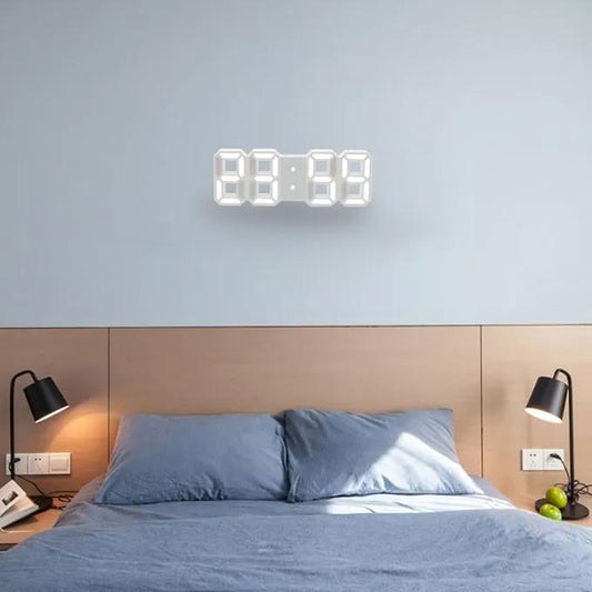 Modern Digital LED Clock – Large Display Electronic Desk & Wall Clock