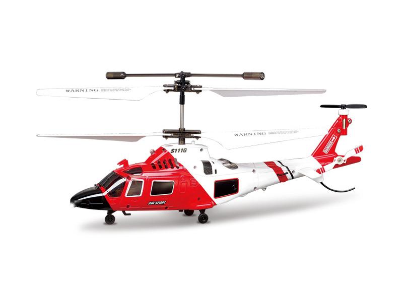 SYMA S111G Coast Guard Rescue RC Helicopter – 3-Channel Gyro-Controlled Helicopter