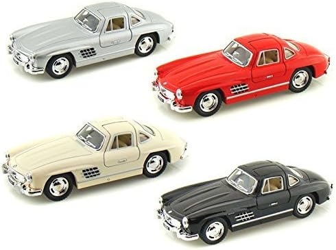 KiNSMART 1954 Mercedes-Benz 300 SL Coupe 1:36 Scale Die-Cast Model – Color Variant