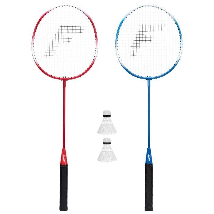 Badminton Racket Set for 2 Players – 2 Racquets with Shuttlecock Pack for Outdoor & Indoor Play