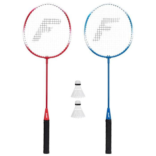 Badminton Racket Set for 2 Players – 2 Racquets with Shuttlecock Pack for Outdoor & Indoor Play