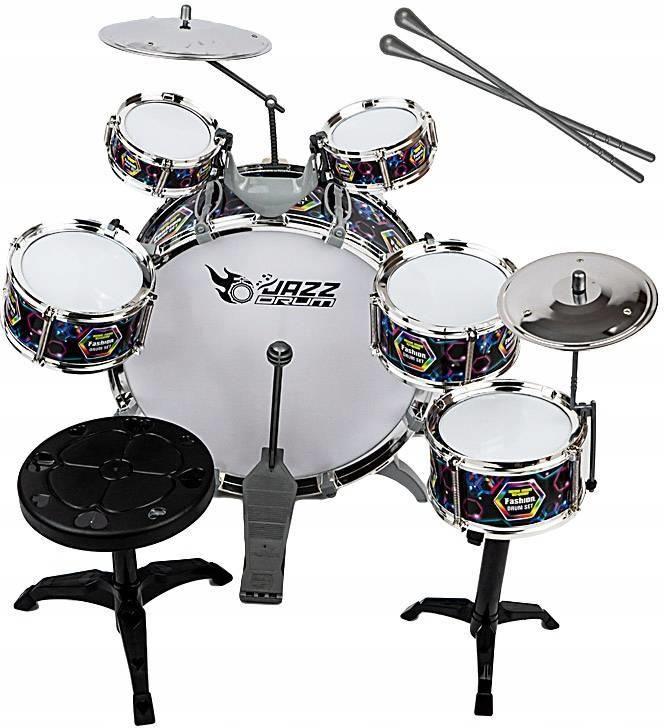 AZZ Kids Drum Set – Future Rock Star Musical Toy Kit with Drumsticks