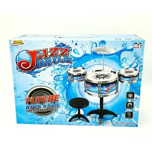 AZZ Kids Drum Set – Future Rock Star Musical Toy Kit with Drumsticks
