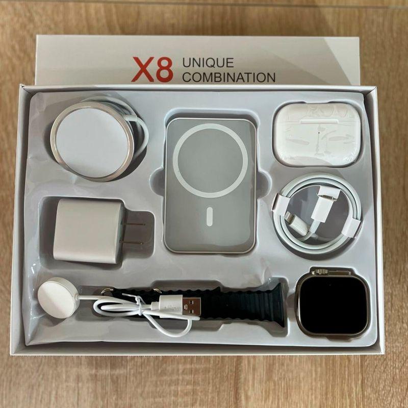 X8 Unique Combination Smart Watch 8-in-1 Set