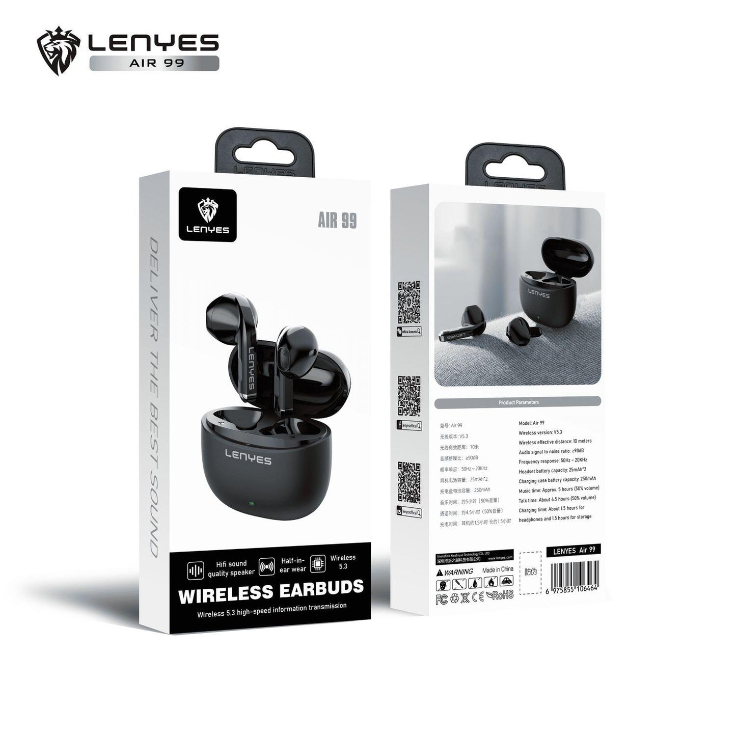 Air 99 Wireless Bluetooth Earbuds