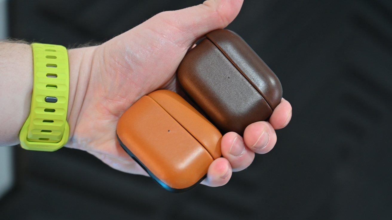 Brown Leather Case for AirPods Pro 2