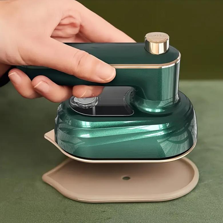 Portable Mini Steam Iron – Foldable Handheld Travel Clothes Steamer