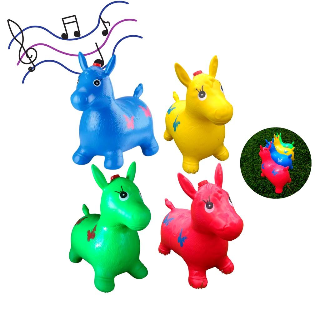 Inflatable Bouncing Horse Hopper Toy for Kids
