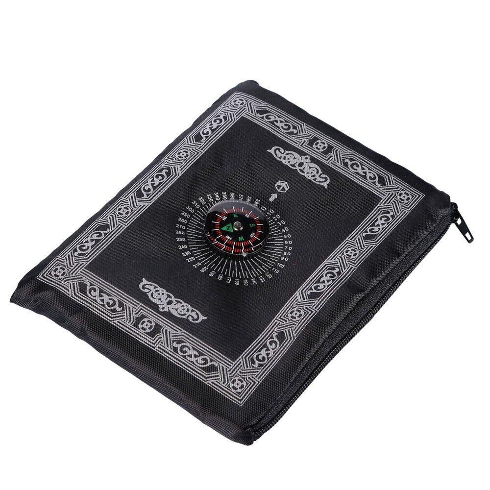 Pocket Prayer Mat with Compass – Travel Size