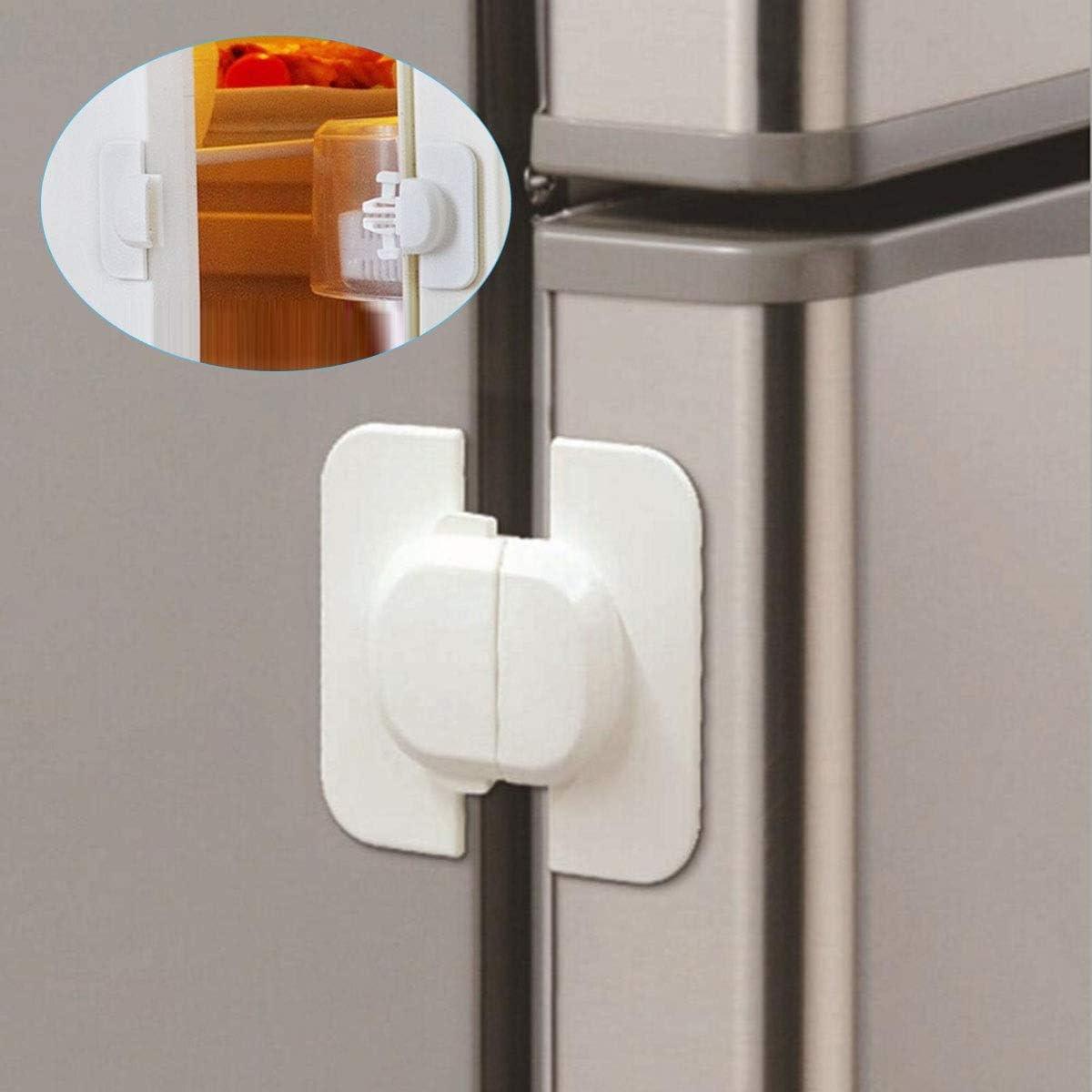 AWH Child Safety Refrigerator Lock with Adhesive