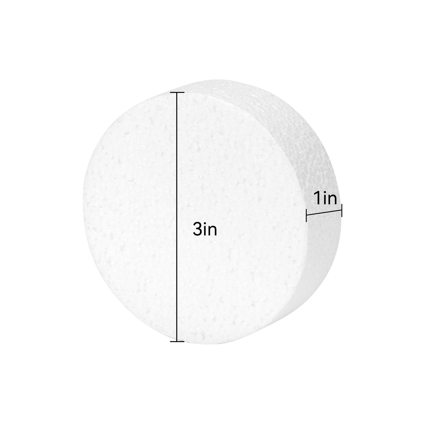 3-Inch Foam Circles for Crafts