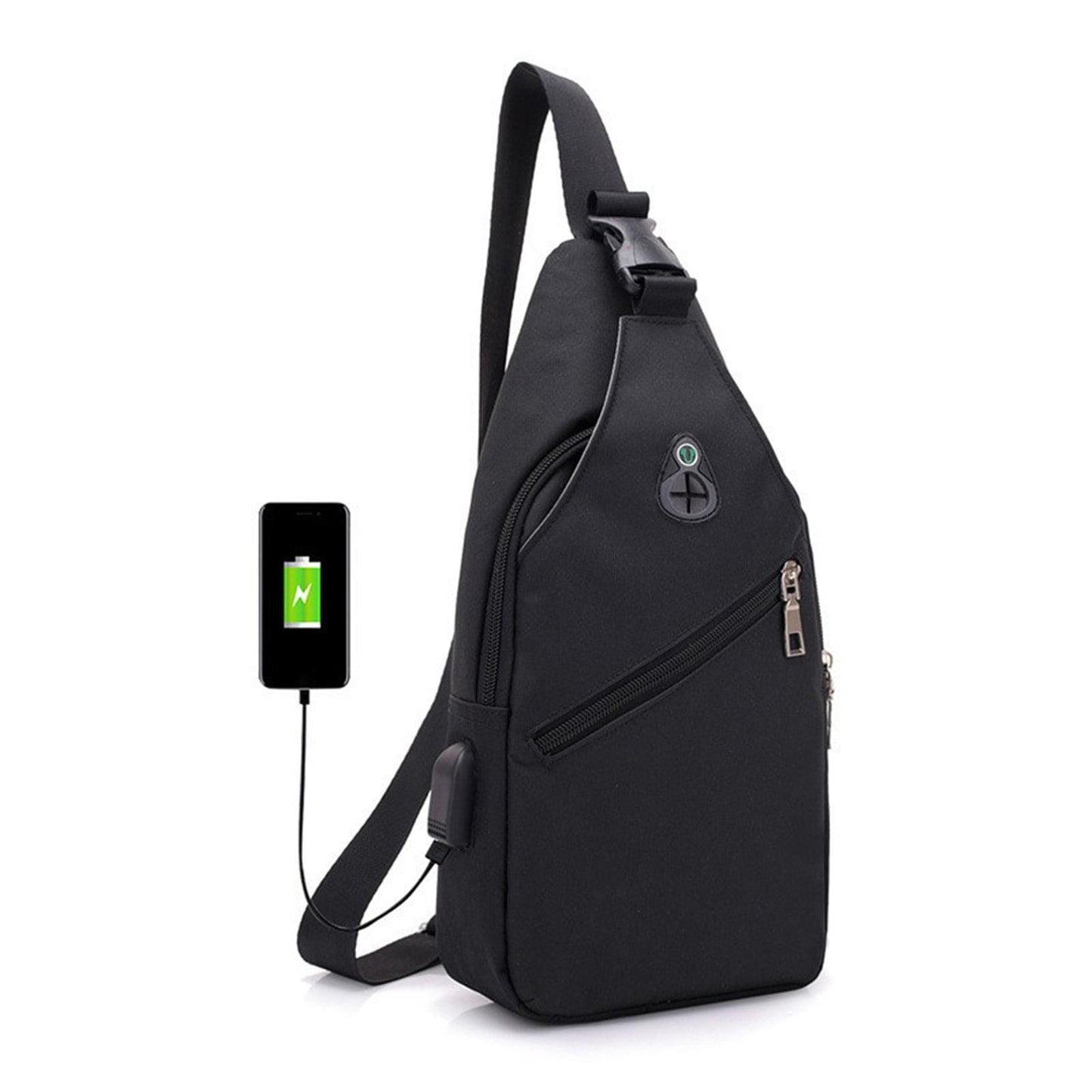 Sling Backpack with USB Charging Port – Compact Crossbody Backpack for Travel & Everyday Use