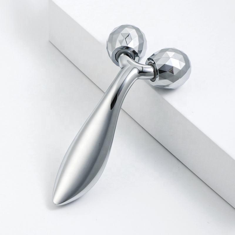 Manual 3D Face & Body Massager Roller – Facial Sculpting & Relaxation Massage Tool