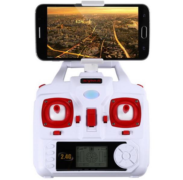 SYMA X5HW WiFi FPV RC Drone with HD Camera – Altitude Hold & 360° Roll