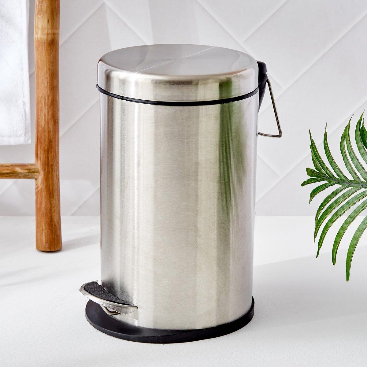 5L Stainless Steel Pedal Dustbin