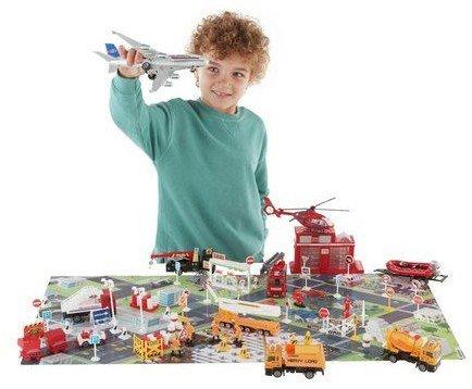 Rich Spond Street Adventure Playset – City Road Vehicle & Pretend Play Set for Kids