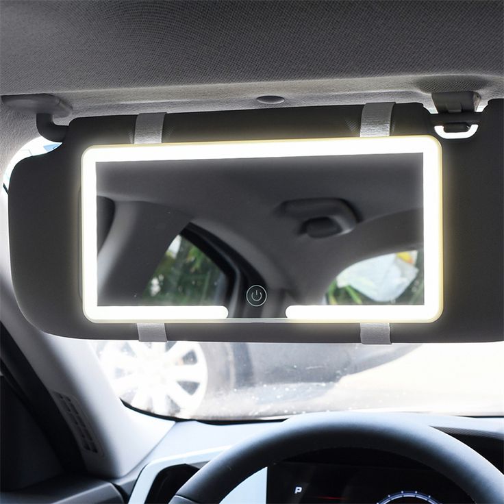 LED Car Sun Visor Makeup Mirror