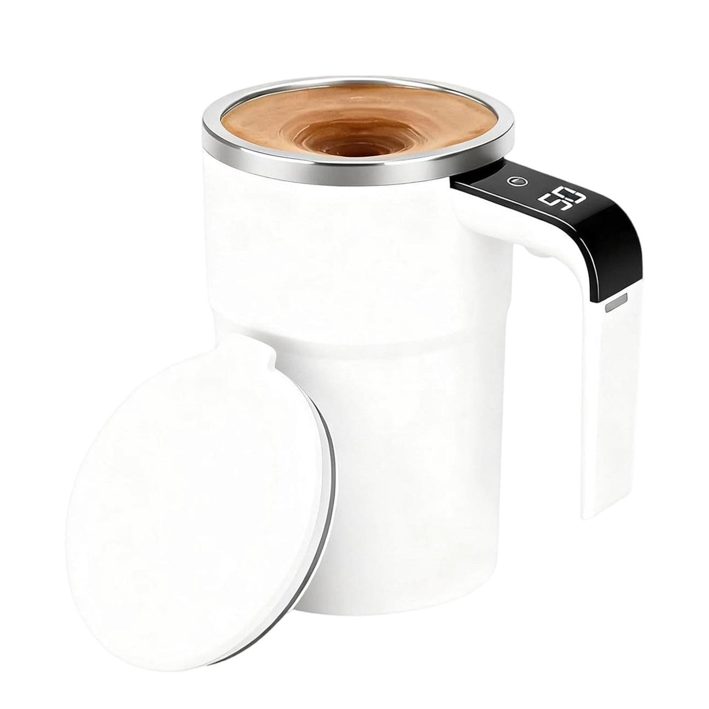 Self-Stirring Mug – Automatic Mixing Coffee Cup